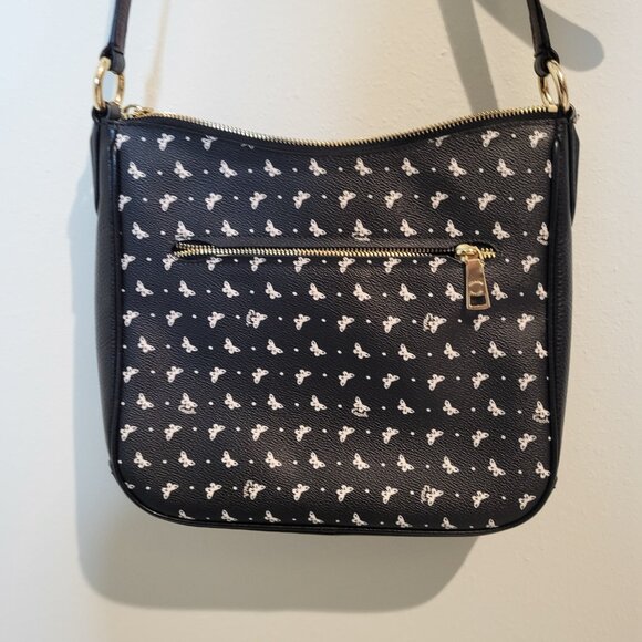 Coach Butterfly Print Leather Crossbody - Picture 2 of 14